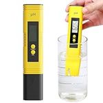 Digital ph Meter, 0.00-14.00 High Precision pH Pen, Auto Calibration and Clear Display, pH Meters for Household Drinking Water, Pools, Aquariums