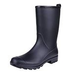 Women's Mid Calf Rain Boots Waterpr