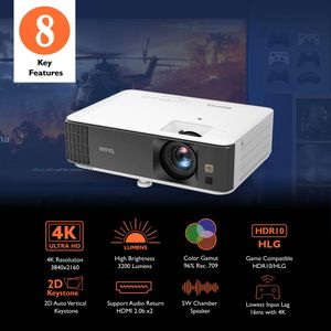 BenQ TK700 4K Gaming Projector – High Brightness, Low Input Lag