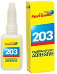 Pidilite Fevikwik 203 Cyanoacrylate Adhesive (20 ml).