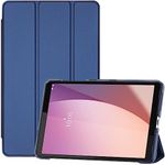 ProCase for Lenovo Tab M8 4th Gen Case 8 Inch 2023 TB-300FU/TB-300XU, Slim Stand Hard Back Shell Protective Smart Cover Case for Lenovo Tab M8 8" 2023 Release- Navy