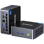 GMKtec M3 Plus Mini PC with Intel Core i9 12900HK(14C/20T 5.0 GHz), 32GB DDR4 RAM+1TB NVMe SSD, Mini Desktop Computer Triple 4K Display, WiFi 6, BT5.2, USB-C, USB 3.2 Gen1*3,USB2.0 * 1,Micro-Computer