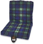 Ability Superstore Two Way Support Cushion with Black Watch Tartan Fleece Cover