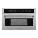 ZLINE 30" 1.6 cu ft. Built-in Convection Microwave Oven in DuraSnow® Stainless Steel with Speed and Sensor Cooking