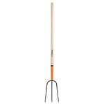 TRUPER BPJ-3 3-Tine Manure Fork 8" (20cm)