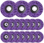 14 Pack Paint Eater Strip Disc Angle Grinder Rust Removal Disc Paint Stripper for Metal Paint Stripper Tool Rust Remover Angle Grinder Attachments Abrasive Wheels & Discs (4" x 5/8")