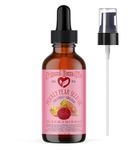 Prickly Pear Oil (Opuntia Ficus-Indica), 60ml, Organic, Cold-Pressed, High in Linoleic Acid, Perfect for Skin Elasticity, Hair Shine. Natural Born Oils.