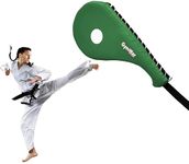 GymWar Taekwondo Single Kick Pad Target Tae Kwon Do Karate Kickboxing Training Gear (Green)