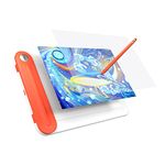 UGEE Q8W Drawing Tablet, 8.5 inch Bluetooth 5.0 Drawing Pad Large Active Area,Graphics Tablet with 8192 Levels Battery-Free Stylus, Tablet with Pen Support Windows、Mac OS and Chrome OS 88 or Later