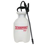 Chapin 20541 Made in The USA 1-Gallon Lawn, Garden and Multi-Purpose Sprayer with Foaming and Adjustable Nozzles for Spraying Plants, Garden Watering, Lawns, Weeds and Pests, Translucent White