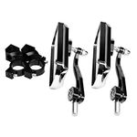 LOOM TREE® Bicycle Rear View Mirror Handlebar Bikes Viewing Mirror Pair Black | Cycling | Bicycle Accessories | Mirrors