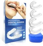 Mouth Guard for Teeth Grinding - Teeth Grinding Guard,4 Pack Sleep Mouth Guard, Anti Grinding Mouth Guard for Sleeping at Night,Reusable Mouth Guards Grinding Teeth to Prevent Bruxism. (M1)