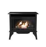 Pleasant Hearth VFS2-PH30DT 30,000 BTU 32" Intermediate Gas vent free stove, Black