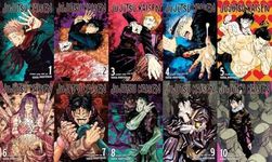 Jujutsu Kaisen Manga Set, Vol. 1-10