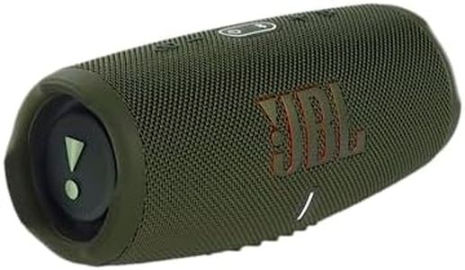 JBL Charge 5 – Altavoz inalámbrico portátil con Bluetooth y batería integrada, resistente al agua (IP67), con PartyBoost para subir el nivel de la fiesta, hasta 20h de reproducción, verde