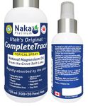 Naka Platinum CompleteTrace, Topical Spray, Natural Magnesium Oil from the Great Salt Lake, Rapidly Absorbed by the Skin, Made in Canada (120ml (Pack of 1))