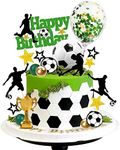 31 PCS Soccer Cake Topper Decoratio