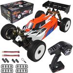 Serpent 1/8 4wd Electric Buggy RTR, 4WD Off-Road Buggy, High Performance, Waterproof, Components, Competition Grade, Hobby Racing, Charger and Battery Excluded, SRX8-E