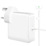 Macbook Pro Charger UK, 85W T-Tip Power Adapter Mac Charger Compatible with MacBook Pro 13"15" &17" Inch, Model A1424, A1398, A1343, A1174, A1290, A1222,A1172 etc