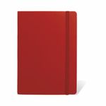 Anupam Fluct Lined Journal Notebook 160 Pages A5 Ruled Notebook Matte Finish Pvc Cover Journal For Women & Men,Daily Journal Notebook For Engineering,Notes Taking & Writing In School And Office (Red)