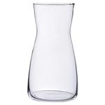 8 inch Clear Glass Flower Vases for