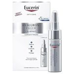 Eucerin Hyaluron-Filler Concentrate Anti-ageing day cream with 3x Effect formula, 6 * 5ml For Visibly Smoother, Radiant, and Younger Looking Skin