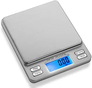 Smart Weigh Digital Pro Pocket Scale 500g x 0.01 Grams Precise Weighing Professional Weight Food Ounces & Grams Mini Kitchen Jewelry Portable Herb Pocket Scale, Hold and Counting Function Back-Lit LCD