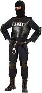 WIDMANN MILANO PARTY FASHION - costume da bambino S.W.A.T, agente, servizio di sicurezza, SWAT, agente segreto, costumi in maschera