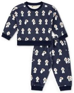 MONICA + ANDY Disney Sporty Sweatsuit, Size 10, Disney's Frozen Olaf, 100% Organic Kids Clothes for Girls and Boys, Sustainable Super Soft Fabric, Sizes for Kids, Toddler & Infant