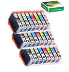 NEXTPAGE CLI42 Ink Cartridges Replacement for Canon CLI 42 CLI-42 Ink Cartridges for Pixma Pro100 Printer(3 Black, 3 Cyan, 3 Grey, 3 Light Grey, 3 Magenta, 3 Yellow, 3 Photo Cyan, 3 Photo Magenta)