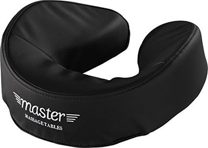 Master Massage Patented Ultra Plush Memory Foam Face Cushion Pillow Headrest, Black