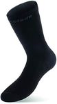 Rollerblade Performance Socks, Inline Skating, 3 Pack, Multi Sport, Black