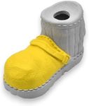 Royal Pets AU Indestructible, Durable & Tough Boot Dog Chew Toy (Yellow, Small)