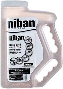 Niban Granular Pest Control Insecticide Bait 4 LB Shaker ~~ Kill Ants, Cockroaches, Crickets (Camel, House, Field, and mole) Earwigs, Silverfish, Snails, Slugs Etc..