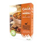 Gaia Crunchy Fruit and Nut Muesli 400g Box - The Deliciously Crunchy and Nutritious Breakfast Cereals Packed with Fibre, Iron and Antioxidants Serves As The Nourishing, Tasty Breakfast Option.