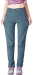 Rdruko Women's Hiking Pants Water-Resistant Quick Dry Outdoor Fishing Travel Walking Pants(Dusty Blue, US S)
