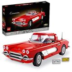 LEGO Icons Corvette Classic Car Model Building Kit for Adults, Gift for Classic Car Lovers, Build and Display This Replica of an Iconic American Car, 10321