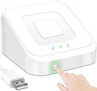 Dock for Square Reader 1st Generation, 1st Gen. Square Reader Holder Stand, Anti-Sleep Button Anti-Slip Base Square Dock (Cable and Wall Charger Included, No Reader