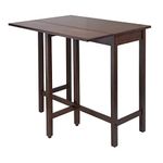 Winsome Wood Lynnwood Drop Leaf High Table