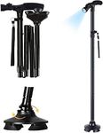 Foldable Walking Cane with LED Ligh