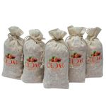 BLOOMAX® Cedar Sachets Bag – 5 Pack Natural Cedar Wood Chips for Insect Repellent & Fresh Fragrance – Ideal for Drawers, Closets, Wardrobes, Storage