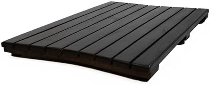 EcoDecors Teak Shower Bath Floor Mat