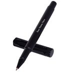 Roshfort Luxury Roller Ball Pen - Personalized Writing with Custom Name Engraving - Polished Bright Black Trim - Premium Gift Professionals