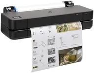 HP DesignJet T230 Large Format 24-inch Plotter Printer, Includes 2-Year Onsite Warranty Support (5HB07T) - New Model
