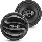 Seventour 6.5" 3-Way Car Door Speakers (Pair),300 Watts max Power, Full Range,Tweeters,Coaxial,Enhanced Sound,High-Efficiency Speaker for Cars/Truck,Great OEM Car Audio Upgrade (6.5" 300 Watts)