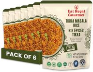 Eat Regal Gourmet Tikka Masala Rice, Ready in 90 Seconds, 8.8 oz, Pack of 6