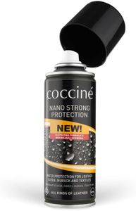 Coccine - Imperméabilisant Spray Chaussures Nano Strong Protection, Protecteur des Chaussures Pour Cuir, Textile, Outdoor, Imperméabilisation du Nubuck, Velours, Cuir Fleuri - 230 ml