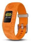 Garmin vivofit jr. 2, Kids Fitness/Activity Tracker, 1-Year Battery Life, Adjustable Band, Star Wars Light Side, Bright Orange