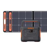 Jackery Solar Generator 1000 PRO 200W, 1002Wh Portable Power Station with 2x100W Solar Panels, AC Fast Charging in 1.8 Hours, Dual PD 100W Ports, Power for Camping & Outages