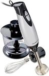 Hamilton Beach 2 Speed Hand Blender with Blending Wand, Whisk and Chopping Bowl Attachments, 59765C